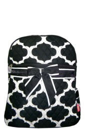 Quilted Backpack-NPB2828/BK